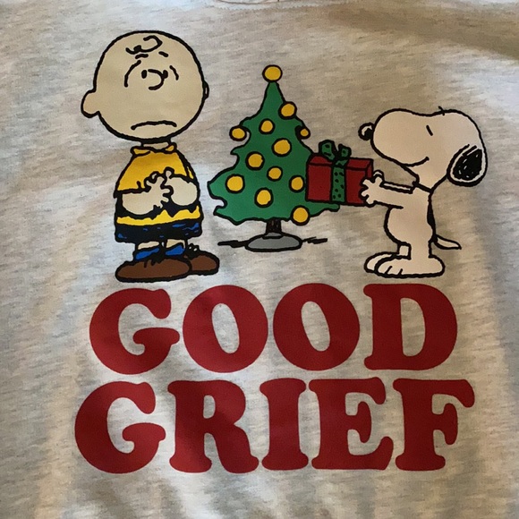 Peanuts Christmas Sweatshirt NWOT - Picture 2 of 8